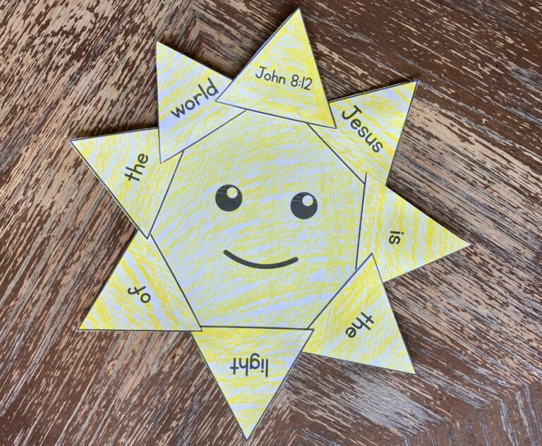 Fun and Easy Summer Bible Craft for Kids
